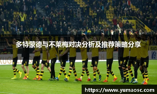 多特蒙德与不莱梅对决分析及推荐策略分享